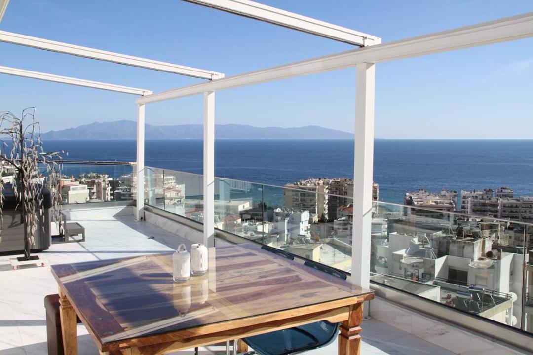 Ferienwohnung Euphoria Luxury Penthouse Kavala Exterior foto