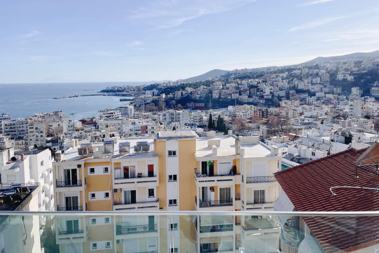 Ferienwohnung Euphoria Luxury Penthouse Kavala Exterior foto