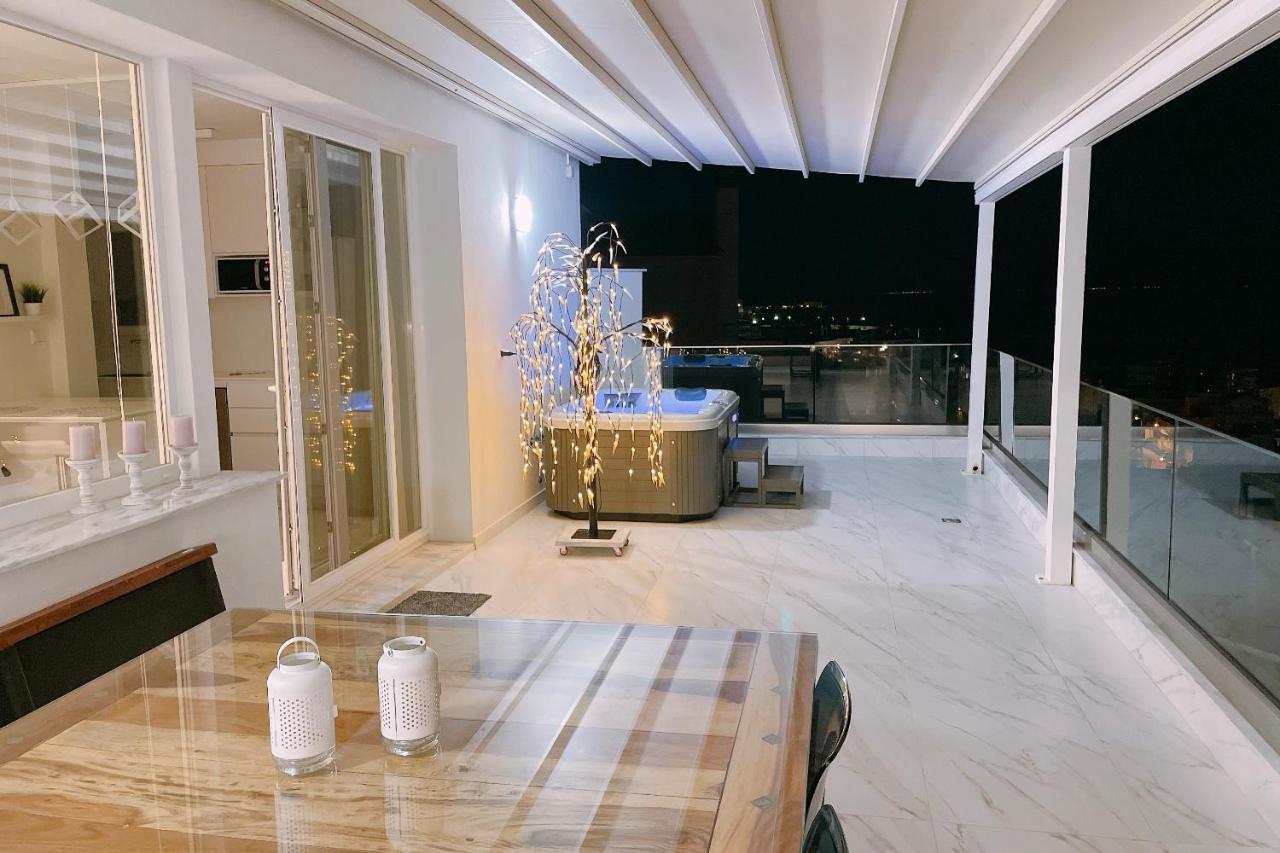 Ferienwohnung Euphoria Luxury Penthouse Kavala Exterior foto
