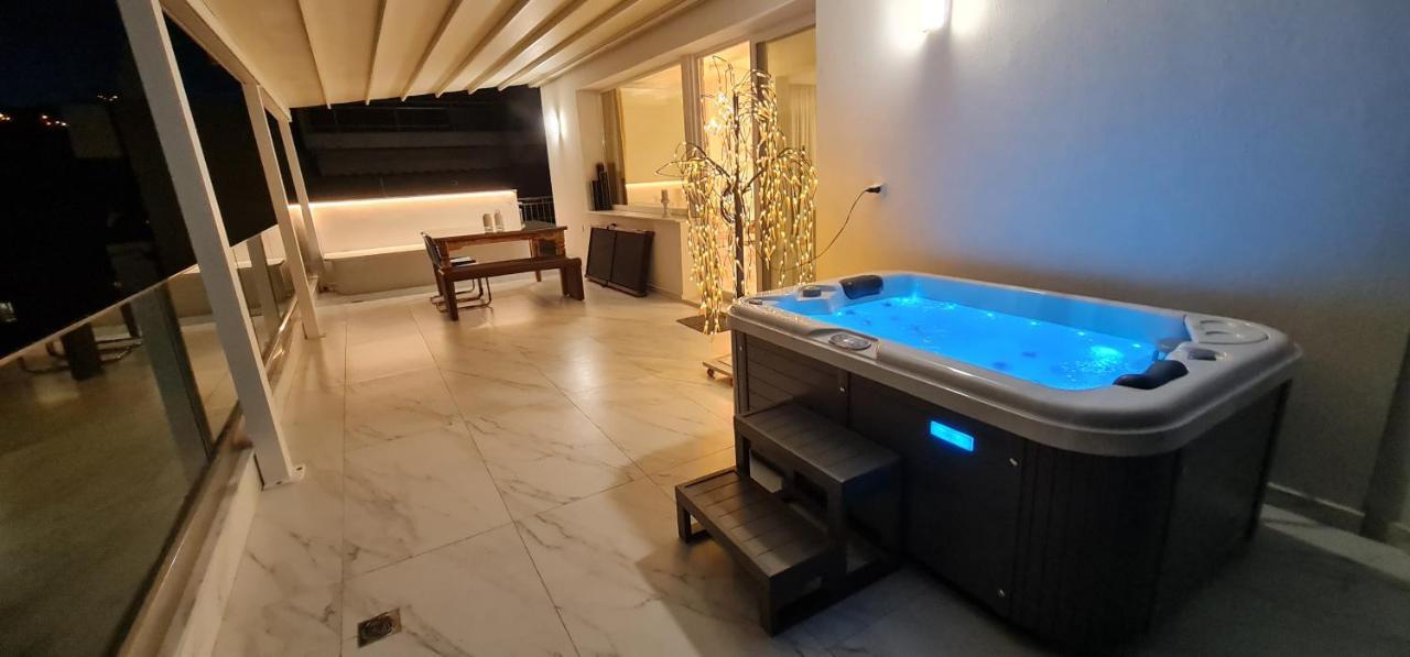 Ferienwohnung Euphoria Luxury Penthouse Kavala Exterior foto