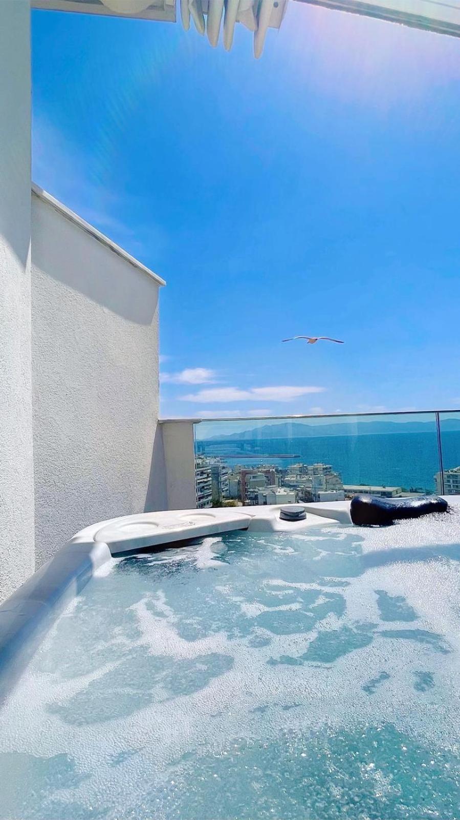 Ferienwohnung Euphoria Luxury Penthouse Kavala Exterior foto